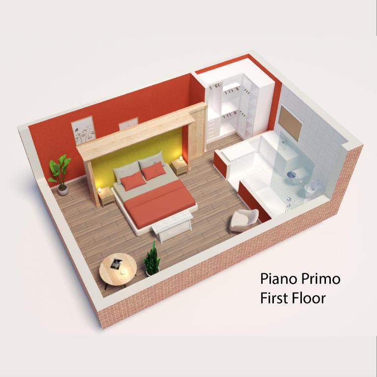 Appartamento di lusso con terrazza sull'acqua - Villa con 1 Camera da Letto - 65