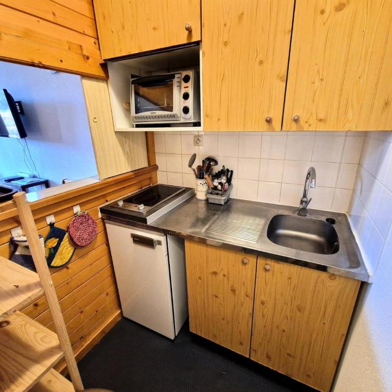 Résidence Le Thabor - Studio 3 personnes coeur de station MAE-7251 - Estudio - 3
