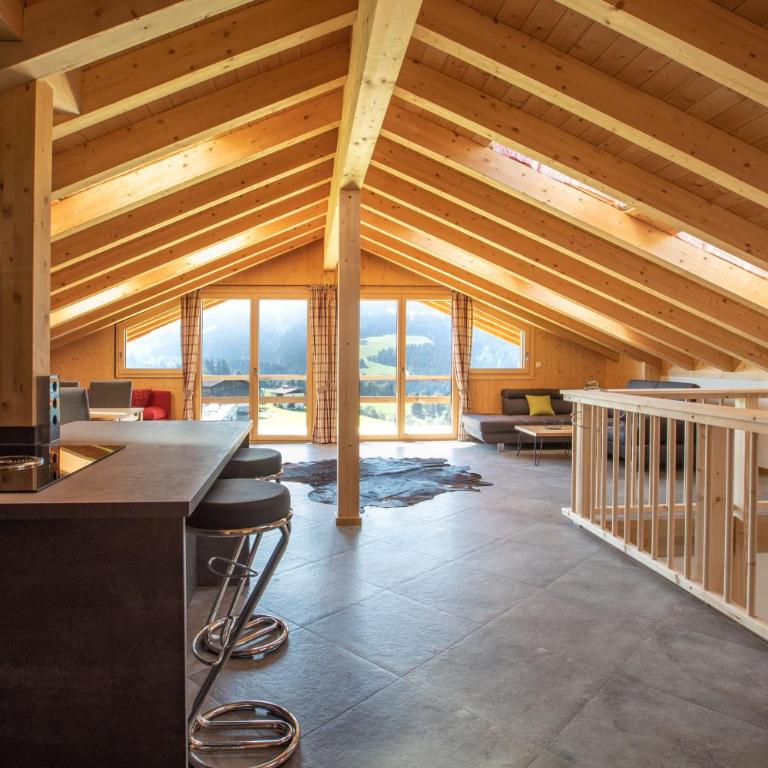 Waldhof Roggenboden - Apartment mit 3 Schlafzimmern und Bergblick - 3