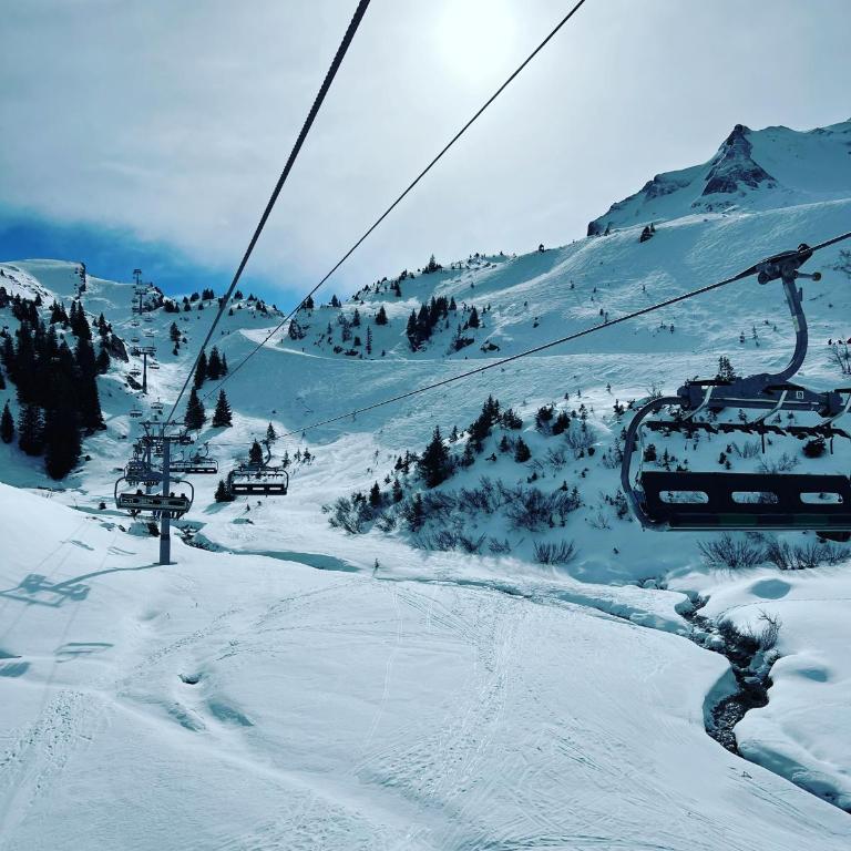 Logement Avoriaz T2 vue magnifique La Falaise - Apartment mit 1 Schlafzimmer - 13