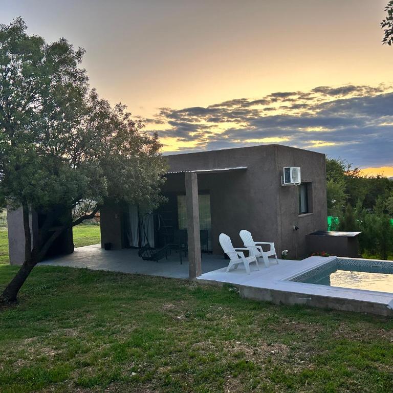 cabañas La Amelia Premium con piscina privada 2 personas - Habitación Doble Deluxe con vistas a la montaña - 1 o 2 camas - 1