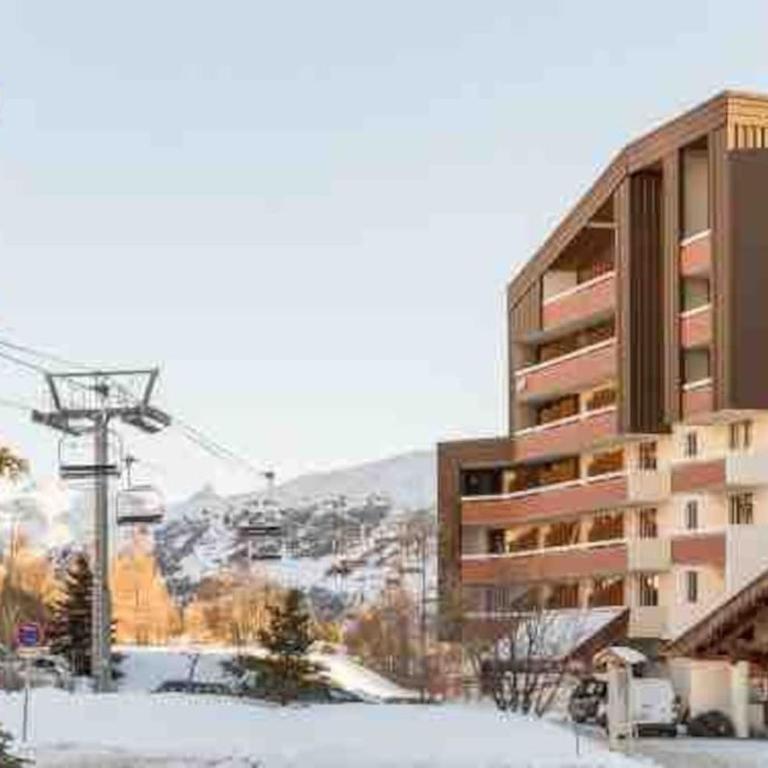 Les Bergers au Pied des pistes & Piscine -Sauna & Balcon Sud - Appartement 1 Chambre - 40