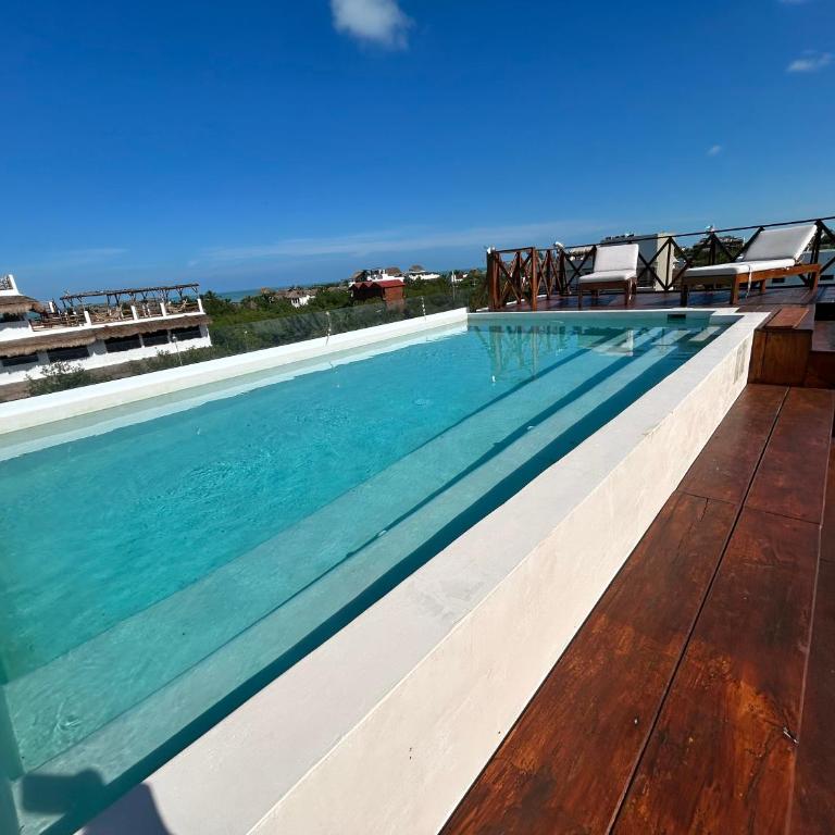 sunsteps casa holbox - Habitación Cuádruple Confort - 41