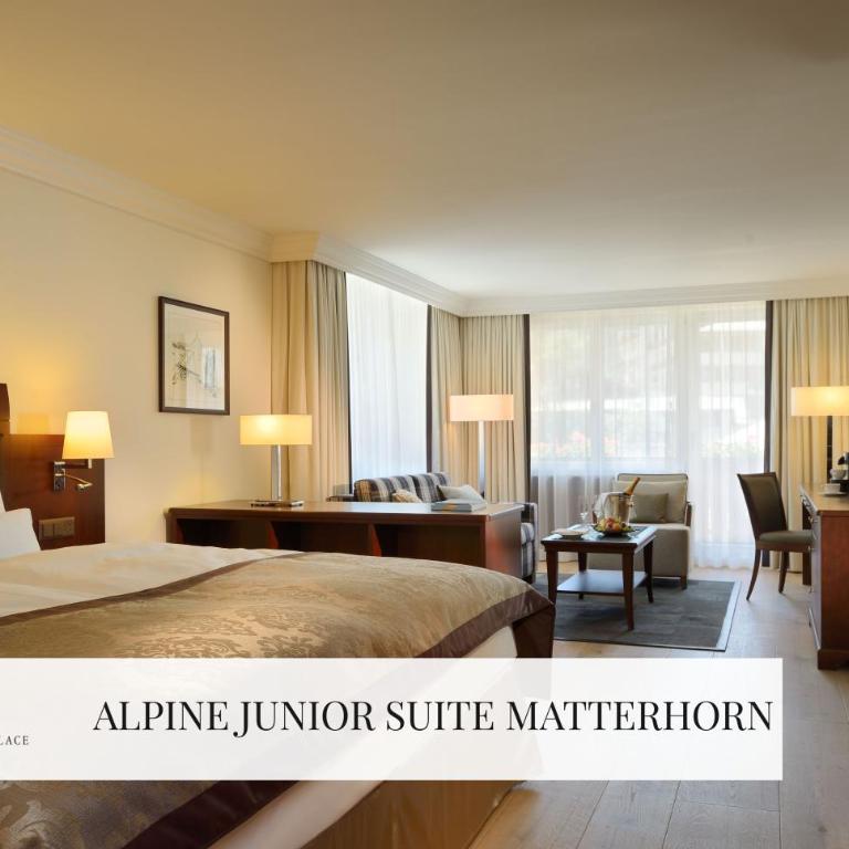 Mont Cervin Palace - Junior Suite im alpinen Stil mit Matterhornblick - 3