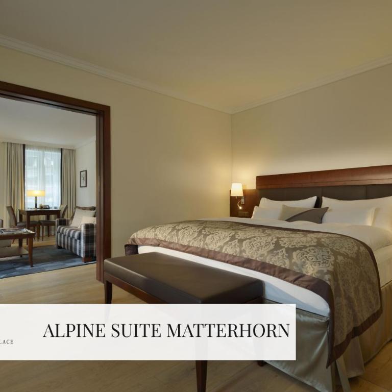 Mont Cervin Palace - Alpine Suite mit 1 Schlafzimmer und Matterhornblick - 1