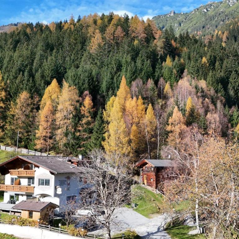 Pension Riese - Apartment mit 1 Schlafzimmer, Balkon und Bergblick - 25