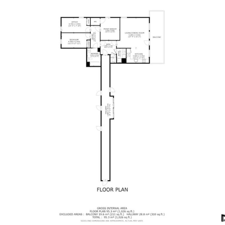 Spacious flat ideal for working or events - Apartamento de 3 dormitorios - 6