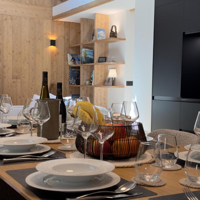 Les cimes de l alpage - Duplex luxe 130 m2 au pied des pistes - Appartement 4 Chambres de Luxe - 5
