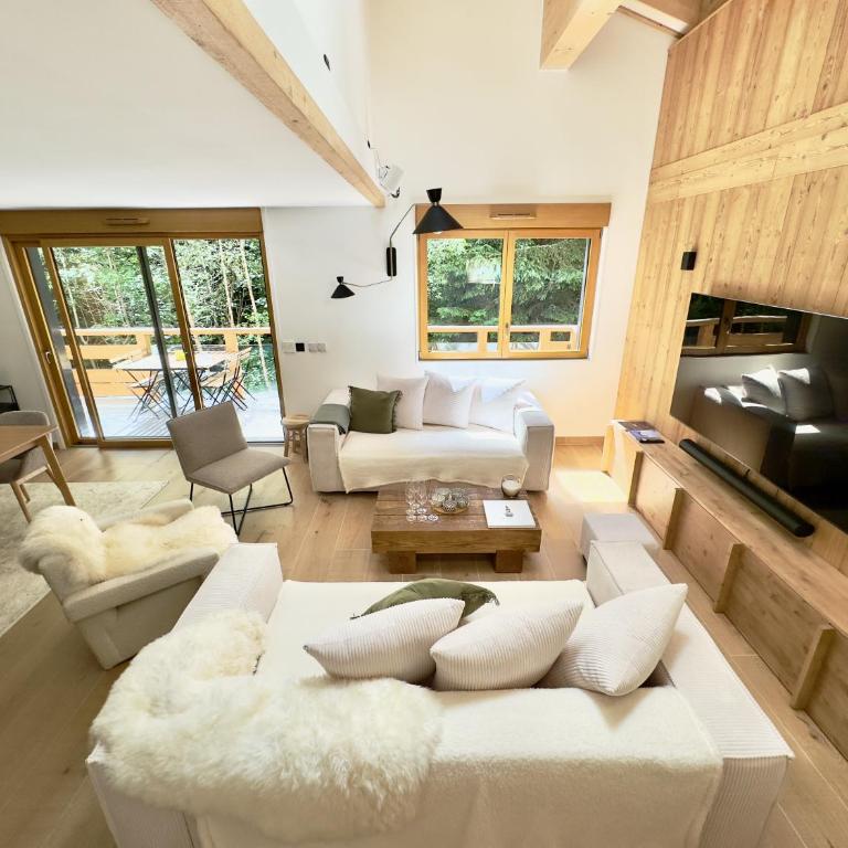 Les cimes de l alpage - Duplex luxe 130 m2 au pied des pistes - Appartement 4 Chambres de Luxe - 2