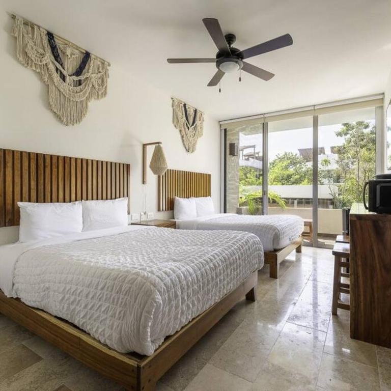 NHOA 205A Lux 2BR Condo Pool View in Aldea Zama - Two-Bedroom Apartment - 6