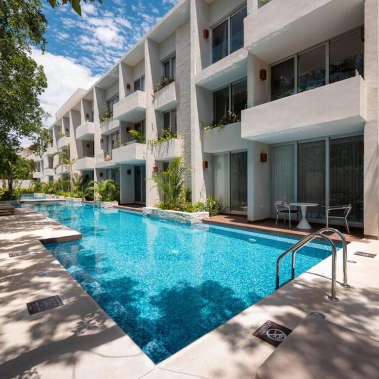 NHOA 205A Lux 2BR Condo Pool View in Aldea Zama - Two-Bedroom Apartment - 66