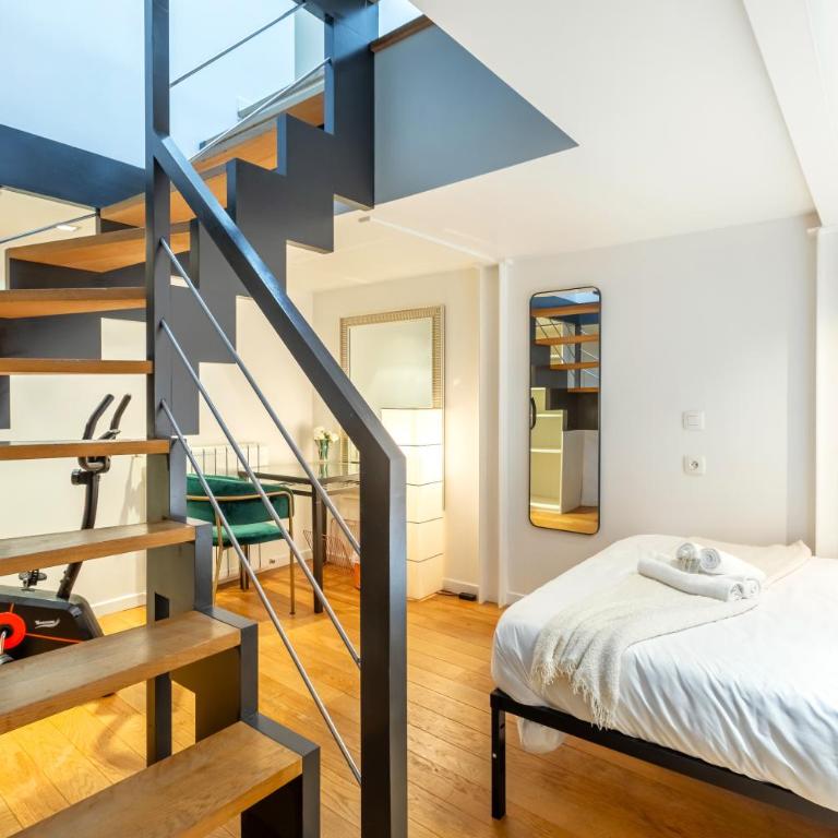 Luxury Loft - 15 min des Champs Élysées - Appartement Loft 3 Chambres - 13