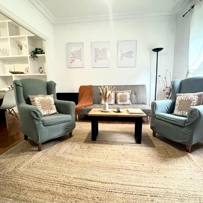 Marukichan, apartamento en el centro de Vigo - Apartamento de 3 dormitorios - 54