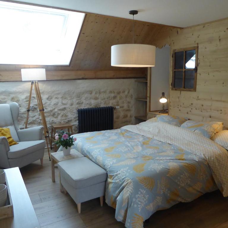 Ferme de la grande Moucherolle - Double or Twin Room with Private Bathroom - 15