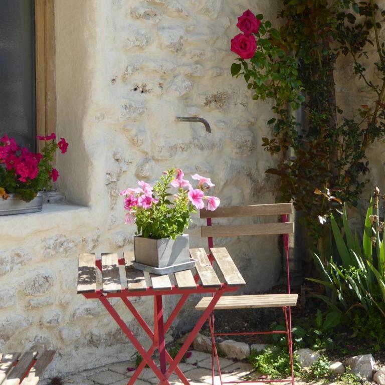 Ferme de la grande Moucherolle - Double Room with Private Bathroom - 14