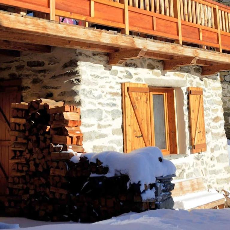 Appartement dans chalet proche de la station de ski La Rosière San Bernardo - Appartement 1 Chambre - 7