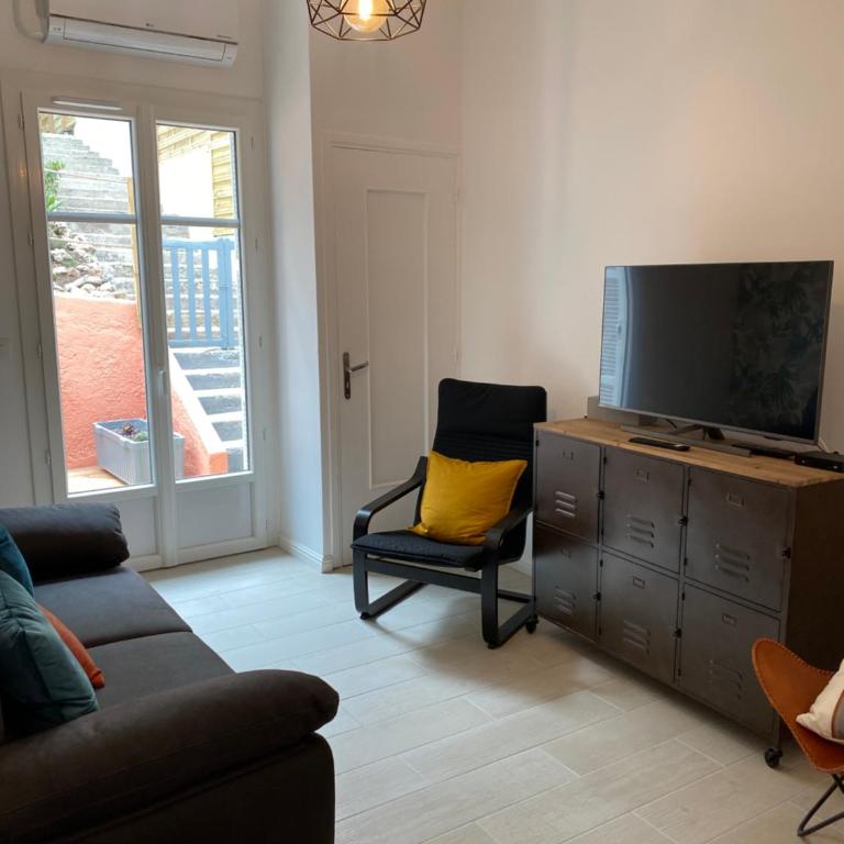 R1G-120 m plage-2 ch-jardin - Appartement 2 Chambres - 6