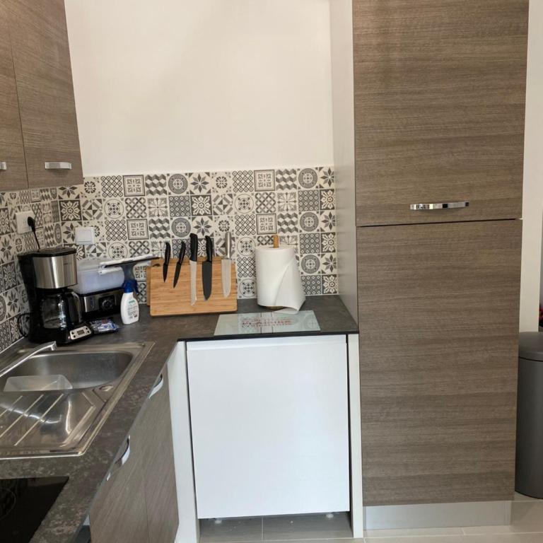 R1G-120 m plage-2 ch-jardin - Appartement 2 Chambres - 8