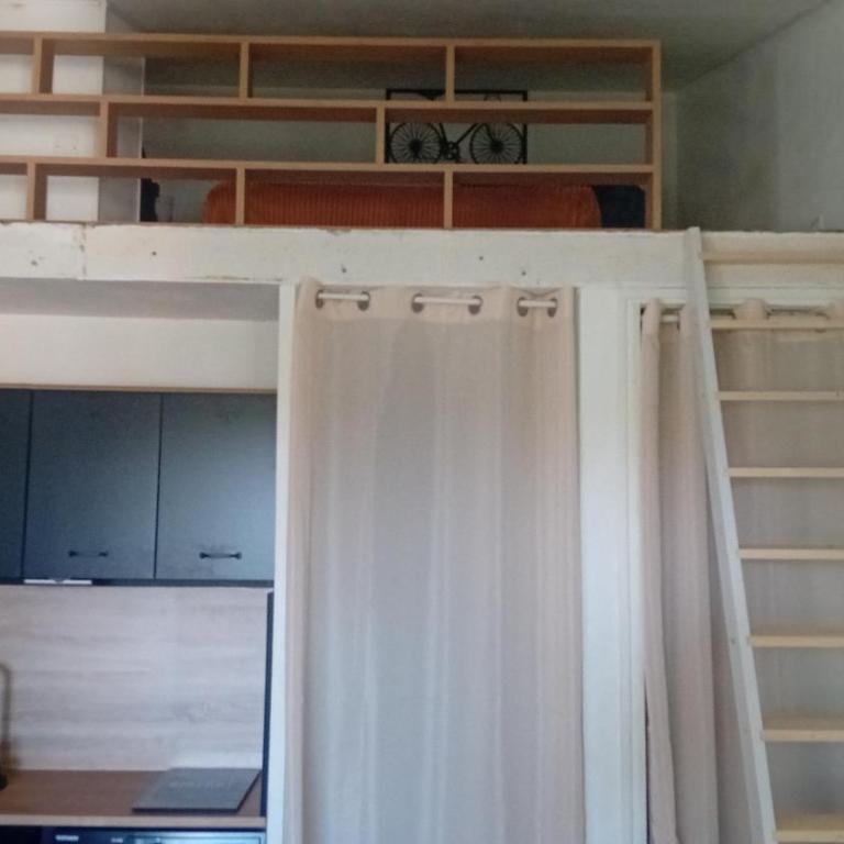 Appartement climatisé avec parking privé dans résidence les hautes vignes - Estudio - 2 niveles - 18