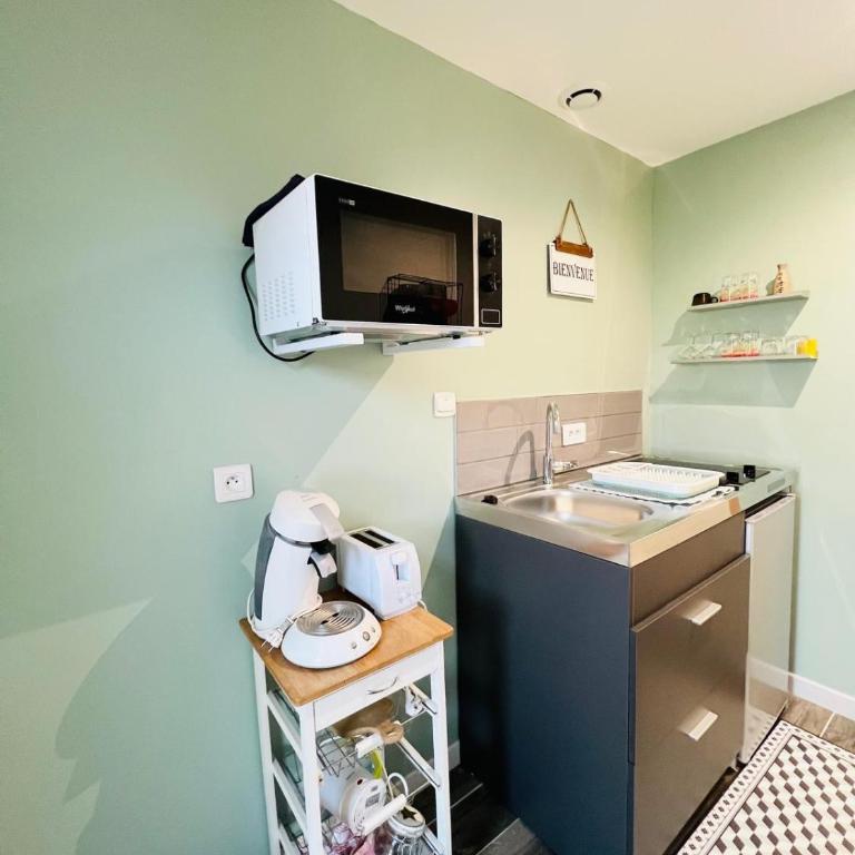 Studio chic avec parking - Appartement 1 Chambre - 12