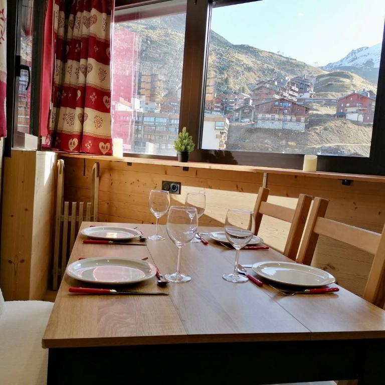 Studio centre Val Thorens 4 pers WIFI Résidence 3 Vallées - Appartement 1 Chambre - 40