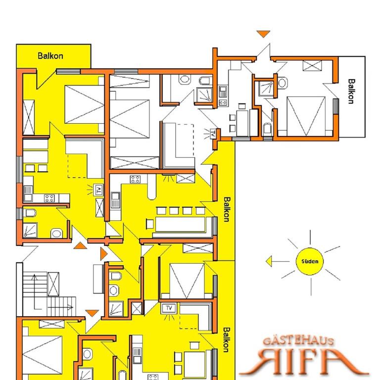 Apartments RIFA - Gaschurn - Apartment mit 3 Schlafzimmern - 4