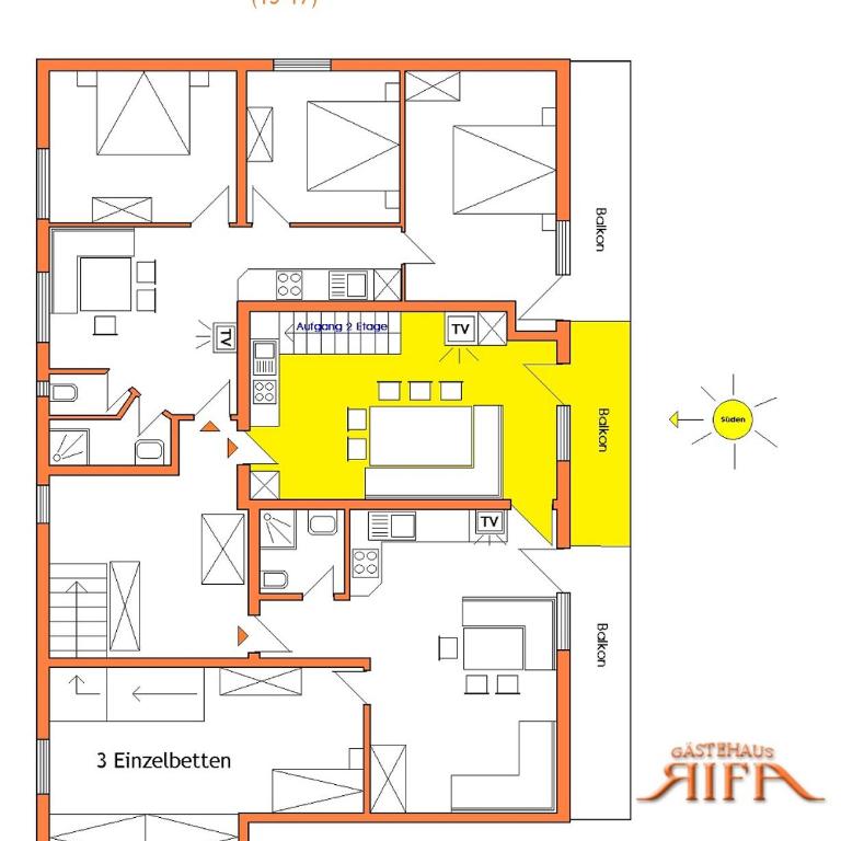 Apartments RIFA - Gaschurn - Apartment mit Dusche - 4