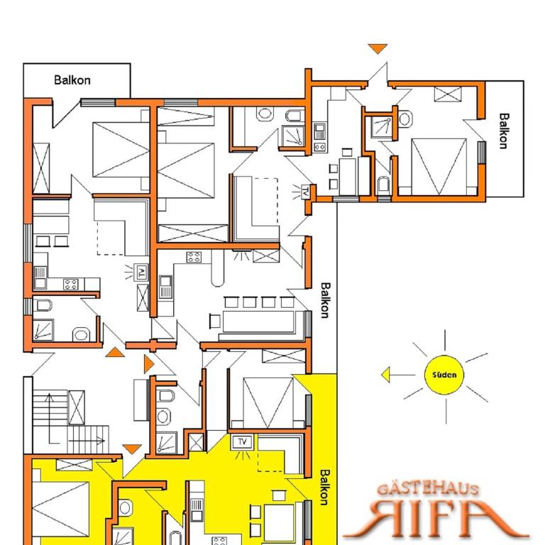 Apartments RIFA - Gaschurn - Apartment mit 1 Schlafzimmer - 6