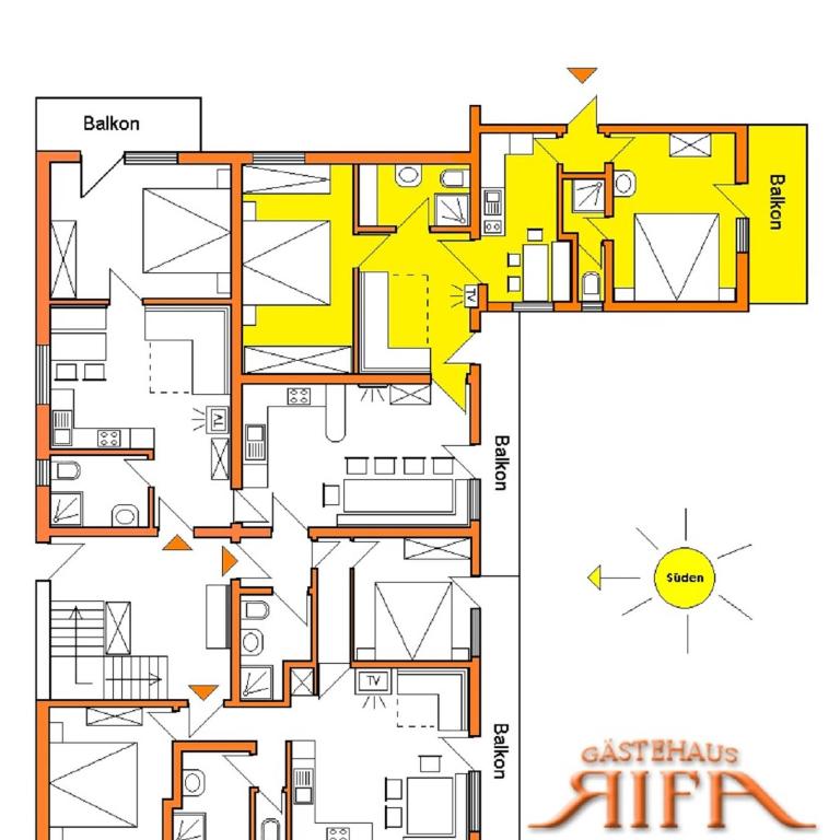 Apartments RIFA - Gaschurn - Apartment mit 2 Schlafzimmern - 3