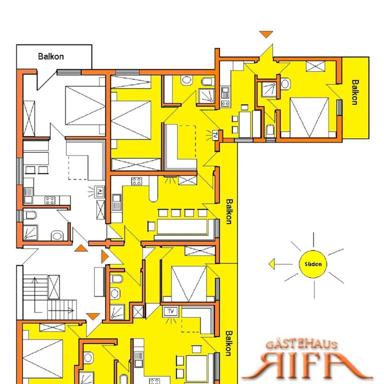Apartments RIFA - Gaschurn - Apartment mit 4 Schlafzimmern - 13