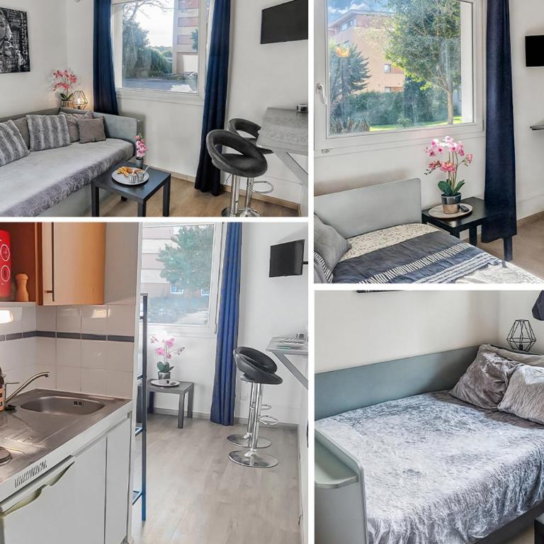 Centre de Dunkerque, Appartement RDC, 2 personnes, parking privé - Apartment - Erdgeschoss - 6