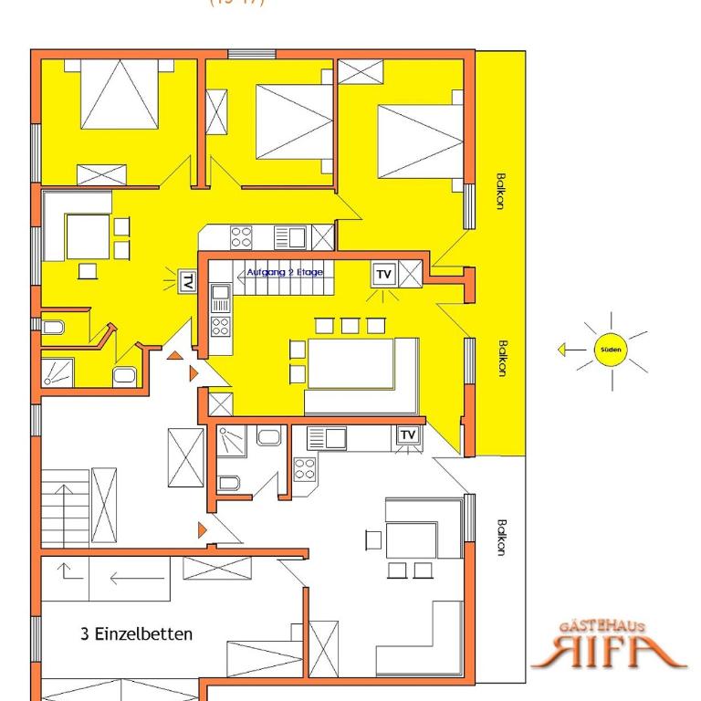 Apartments RIFA - Gaschurn - Apartment mit 4 Schlafzimmern - 17