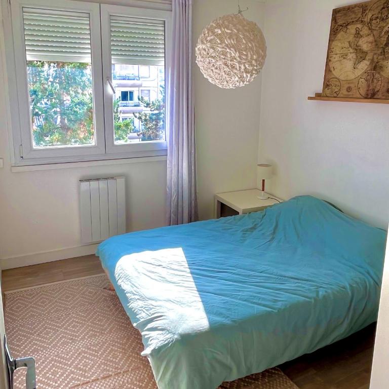 Le Sixt - 2 lit double 1 canapé double - tram & métro - Appartement 2 Chambres avec Balcon - 2