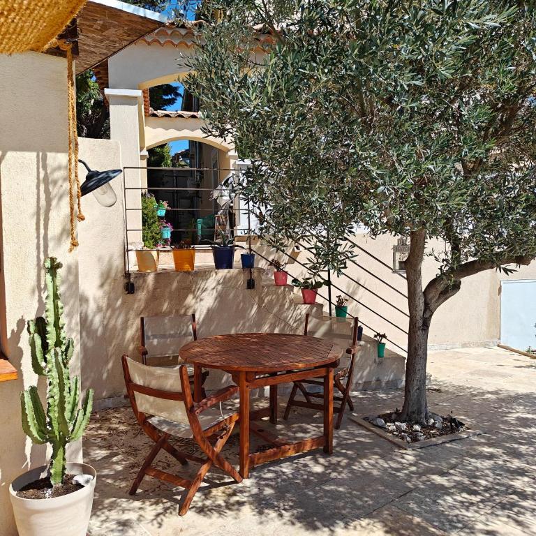 Casa Viajano - Dépendance Villa Marseille - Apartment mit 2 Schlafzimmern und Poolblick - 18