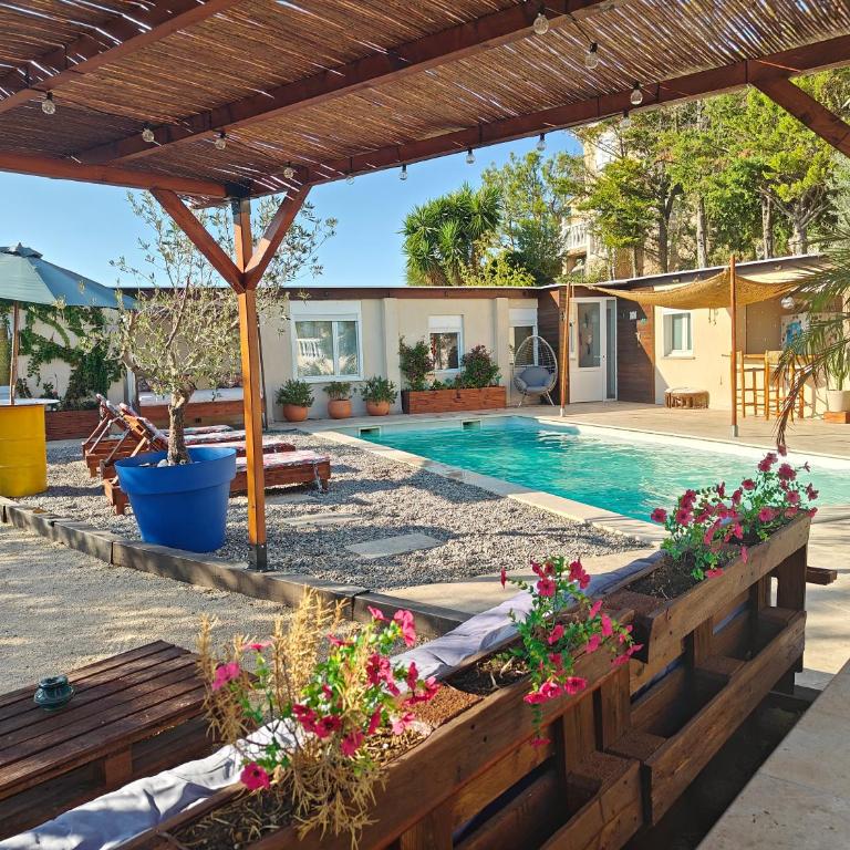Casa Viajano - Dépendance Villa Marseille - Apartment mit 2 Schlafzimmern und Poolblick - 1