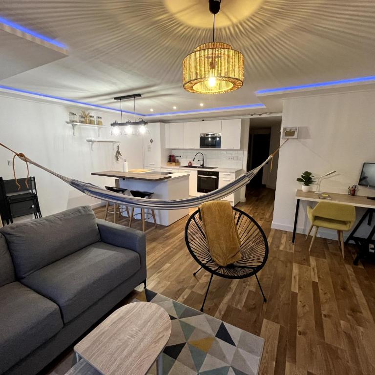 Le Félicità- T2 - Parking - Piscine - Appartement 1 Chambre - Vue sur Jardin - 2