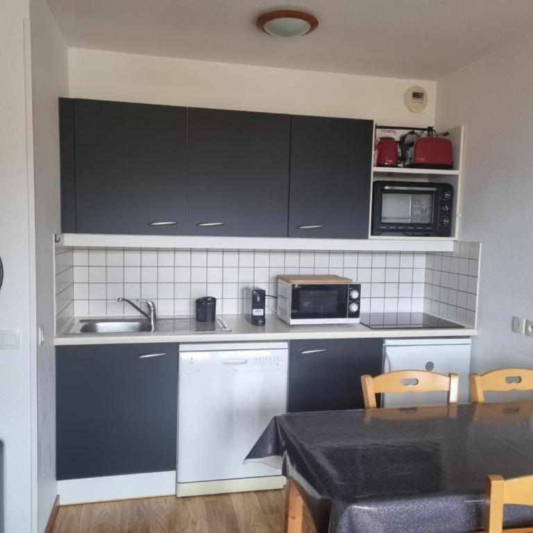 PUY SAINT VINCENT APPARTEMENT T2 BALCON SUPER PANORAMA AVEC PARKING PRIVE COUVERT et PISCINE L'ETE - One-Bedroom Apartment - 14