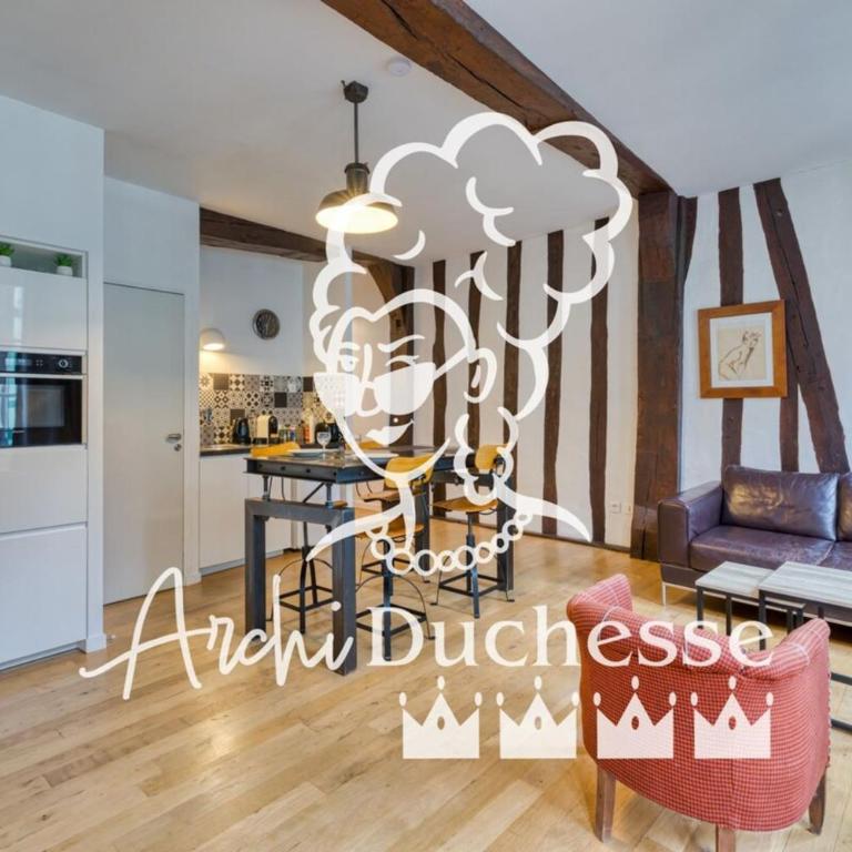 Le Charmant F2 rue du Gros Horloge à Rouen! - Appartement 1 Chambre - 1