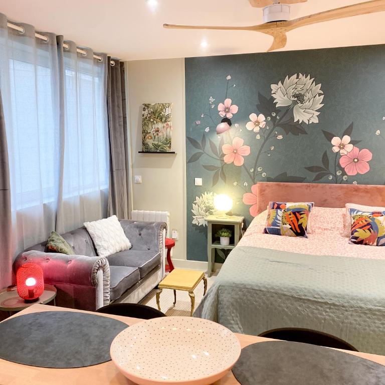 Studio chic et romantique Lyon - Appartement 1 Chambre - 9