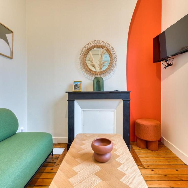 Emma Mignon F2 proche de la gare - One-Bedroom Apartment - 8