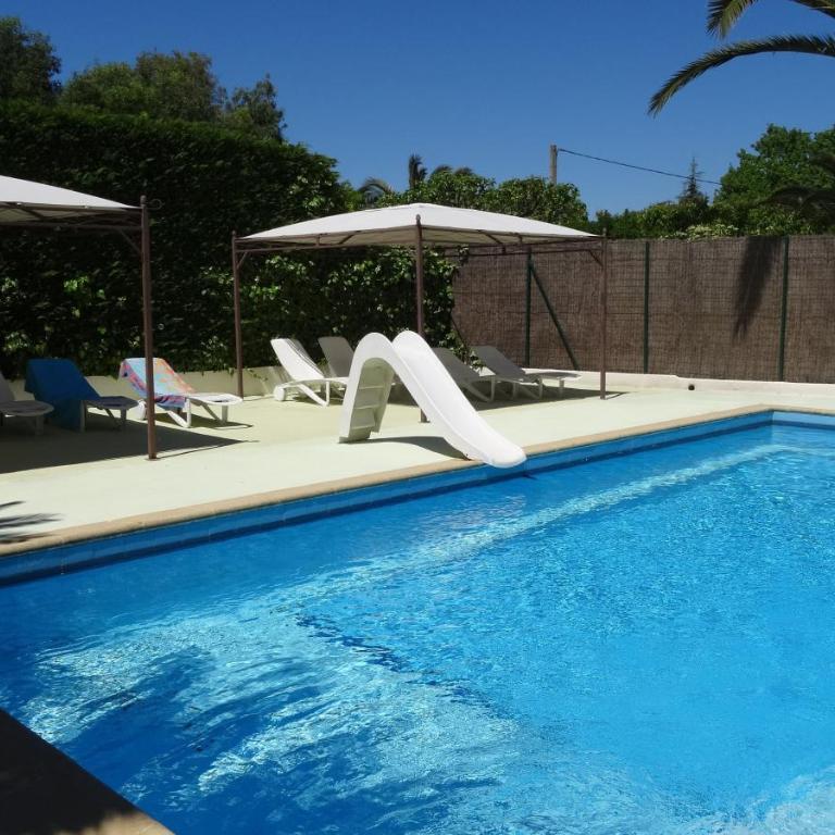 Le Mas de la Palmeraie - Mas 3 dans propriété privée au calme avec piscine et tennis - Maison 2 Chambres - 1