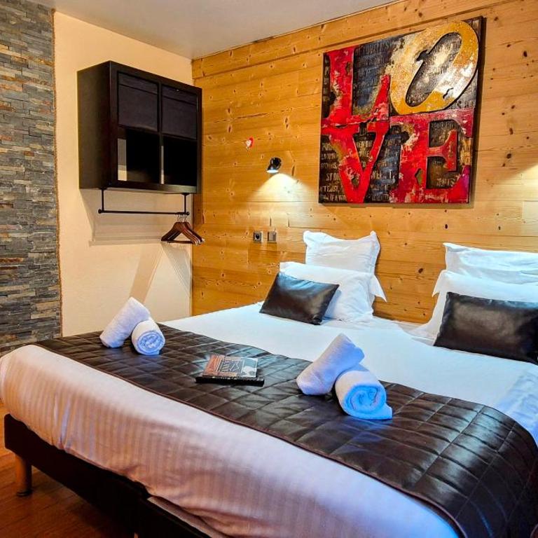 Hotel l'Escapade - Chambre Double - Vue sur Montagne - 4