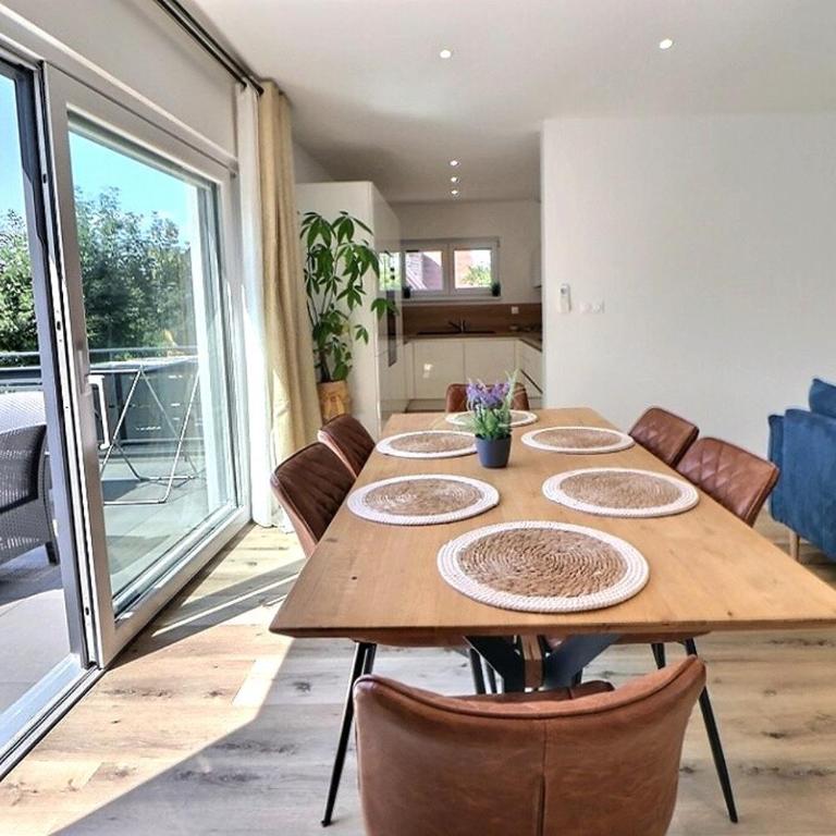 Alsace Appartement à Colmar climatisée garage, parking et terrasse - Appartement 3 Chambres - 16