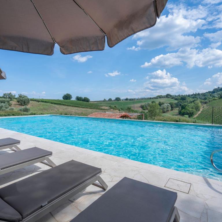 Correggiolo Romantic Apartment, Pool, Montaione, Toscana - Appartamento - 24
