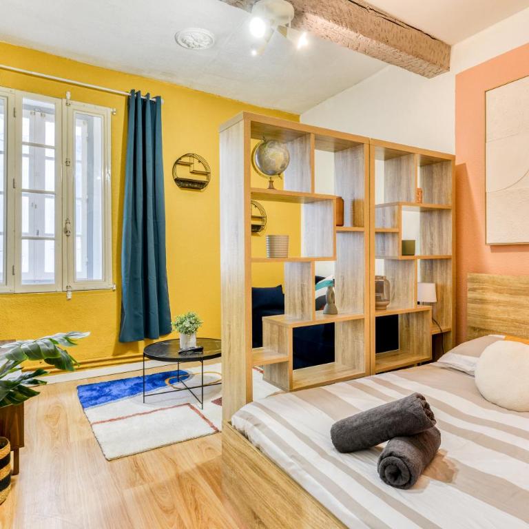 El Quatro - Wifi - Central - tout équipé - Appartamento con 1 Camera da Letto - 11