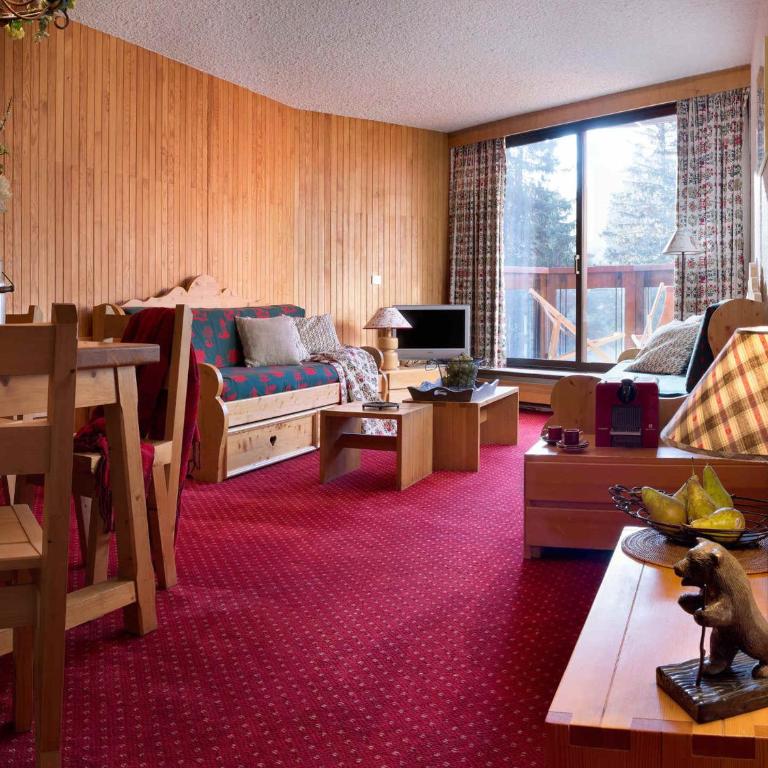 Courchevel 1850 : Appartement ensoleillé ski-aux-pieds avec balcon, parking, wifi - Apartamento de 1 dormitorio - 7