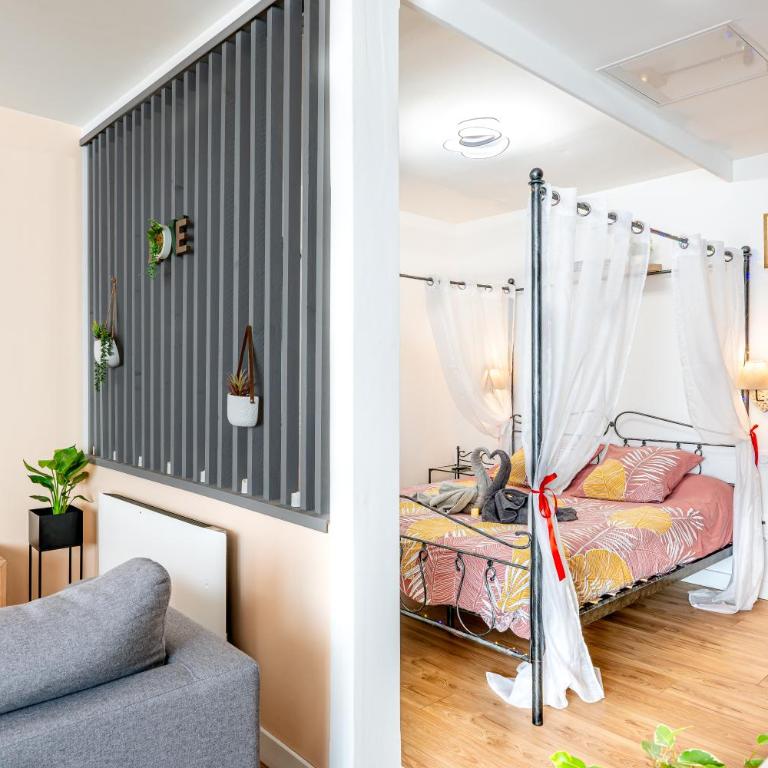Il Était Une Fois - GAP Chambre romantique & SPA - Appartement 1 Chambre - 7