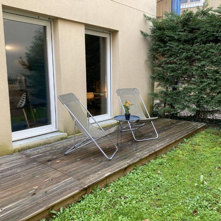 Le Parc - Deluxe Apartment mit 1 Schlafzimmer und Gartenblick - 24