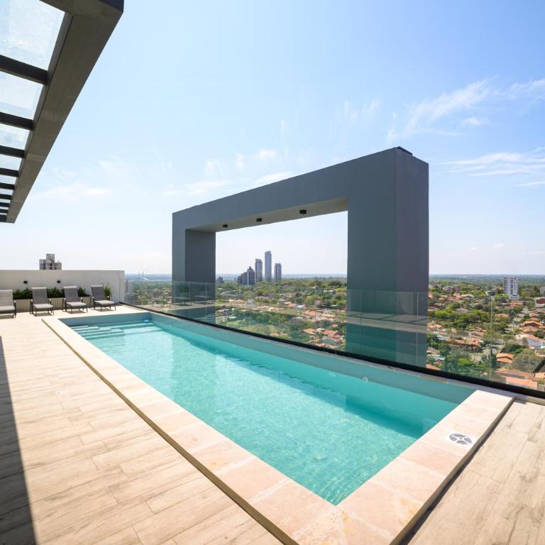 En piso 18. Excelente ubicación, Barrio Carmelitas - Apartamento de 2 dormitorios - 51