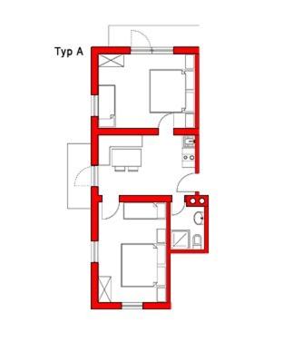 Alte Schmiede - das kleine Hotel - Apartment mit 2 Schlafzimmern und Balkon - 3